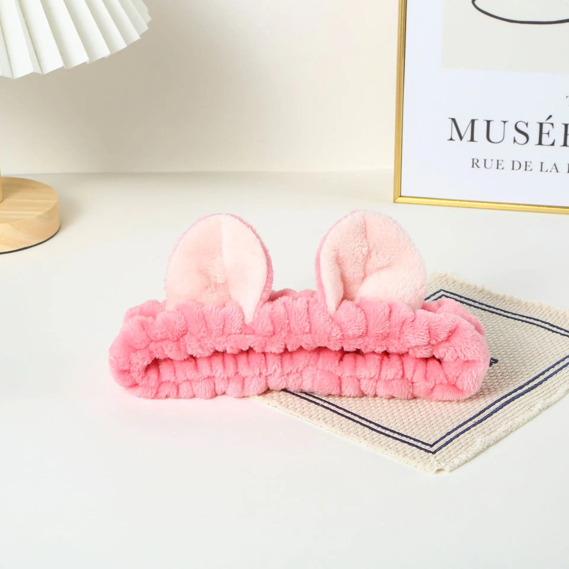 Women's Cute Cat Ear Headband for Makeup and Skincare