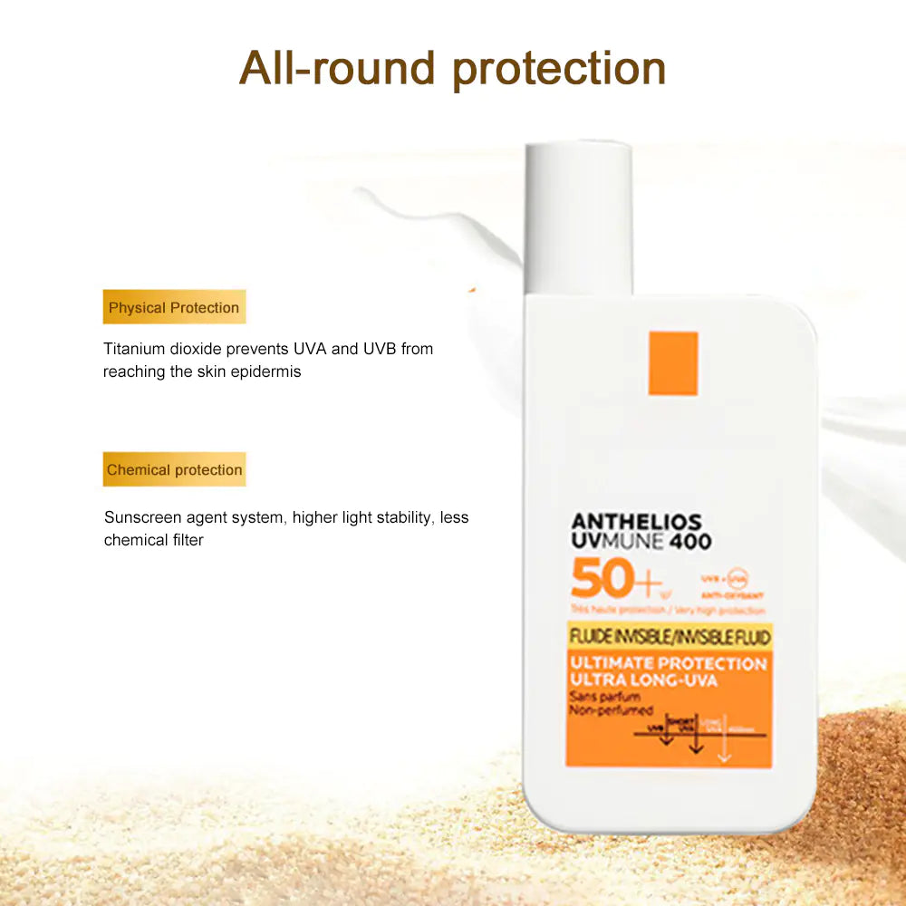Lightweight SPF 50 Sunscreen for Sensitive Skin